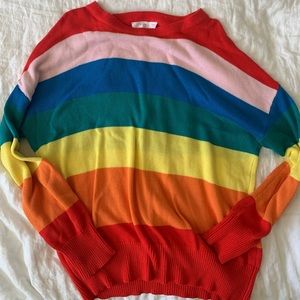 4 DAYS ONLY moving sale Elodie rainbow sweater